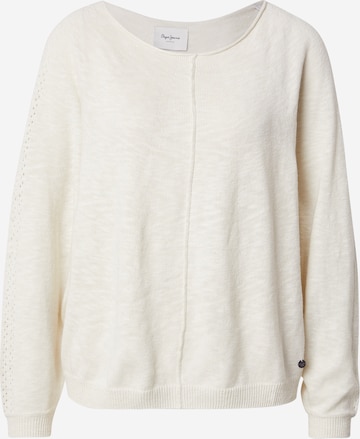 Pepe Jeans Pullover 'Candela' in Beige: Vorderseite