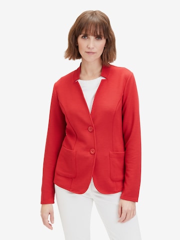 Betty Barclay Blazer in Red: front