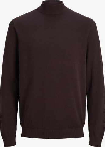 JACK & JONES Sweater 'Emil' in Brown: front