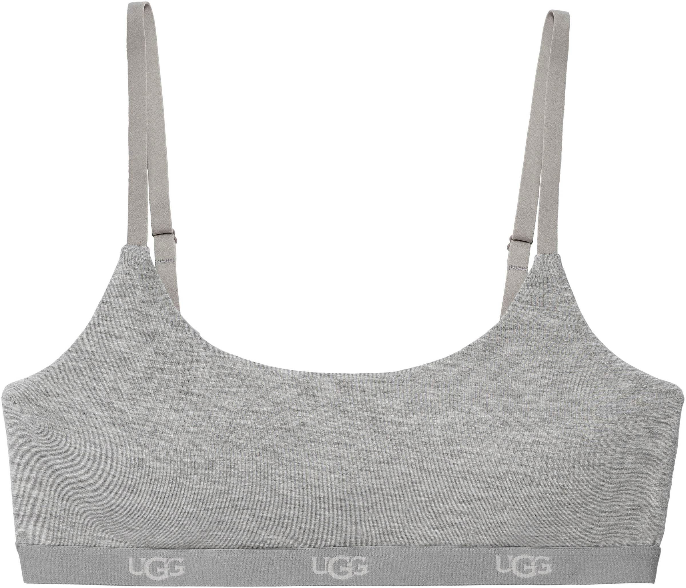 UGG Bustier BH in Grau: Vorderseite
