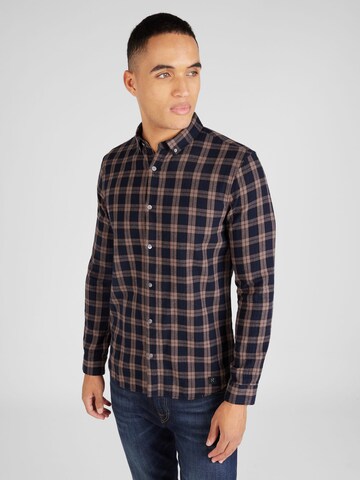 NOWADAYS Regular fit Button Up Shirt in Blue: front