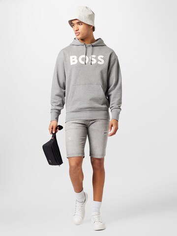 DENHAM Slimfit Shorts 'RAZOR' in Grau
