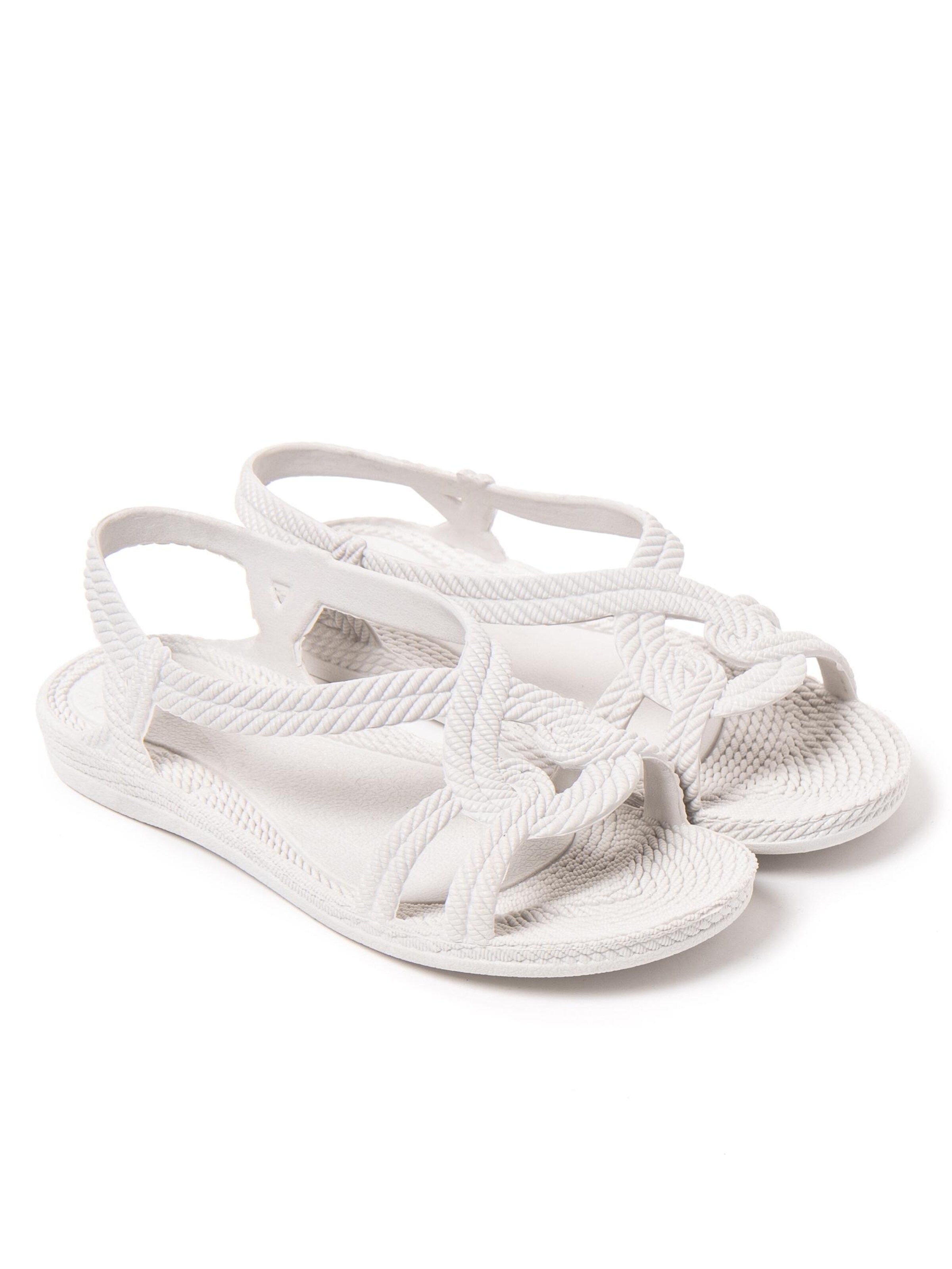 Sandalo 'Esmirna' di Brasileras in bianco