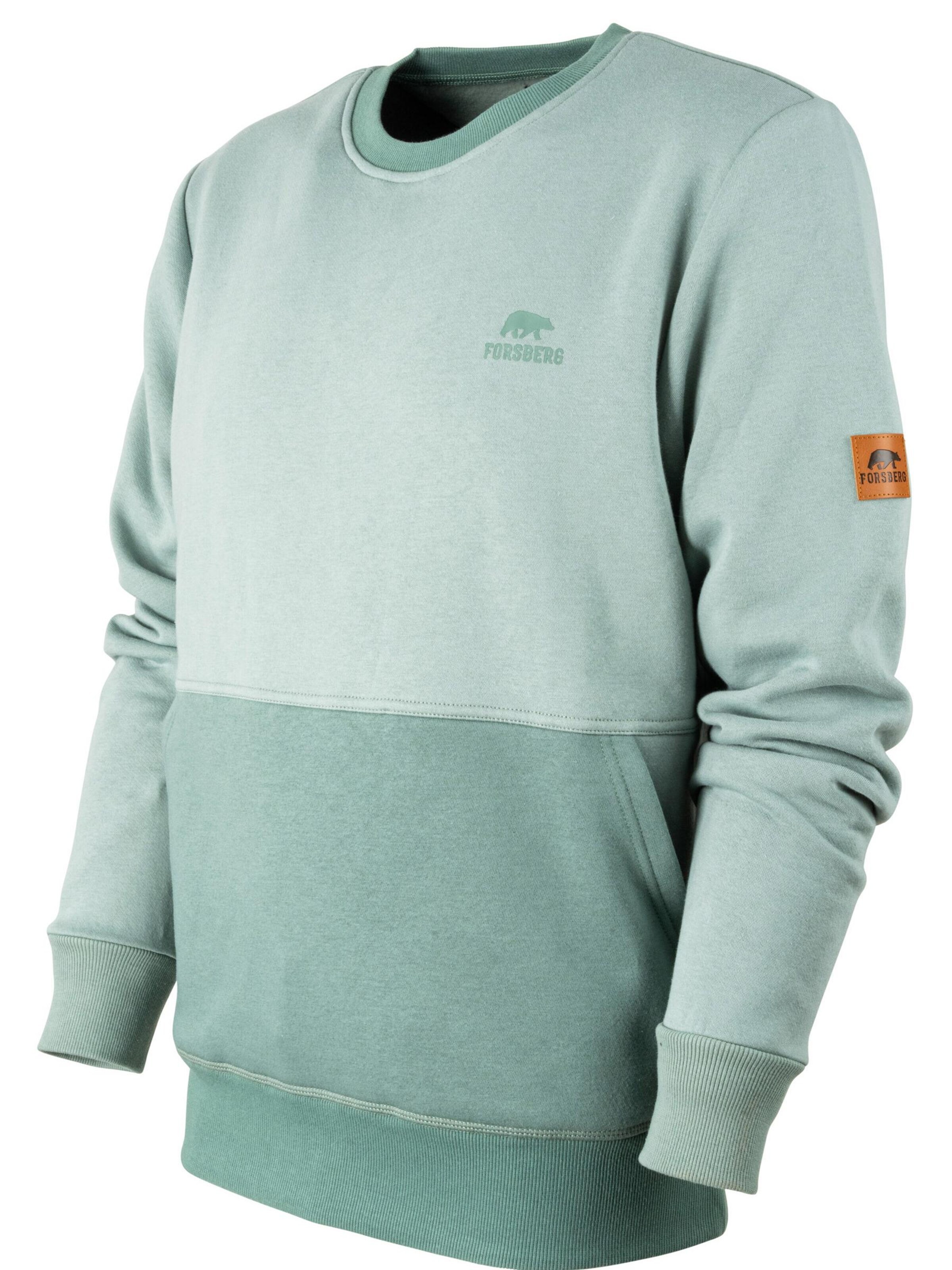 FORSBERG Sweatshirt 'Alvarson Sweatshirt' in Green