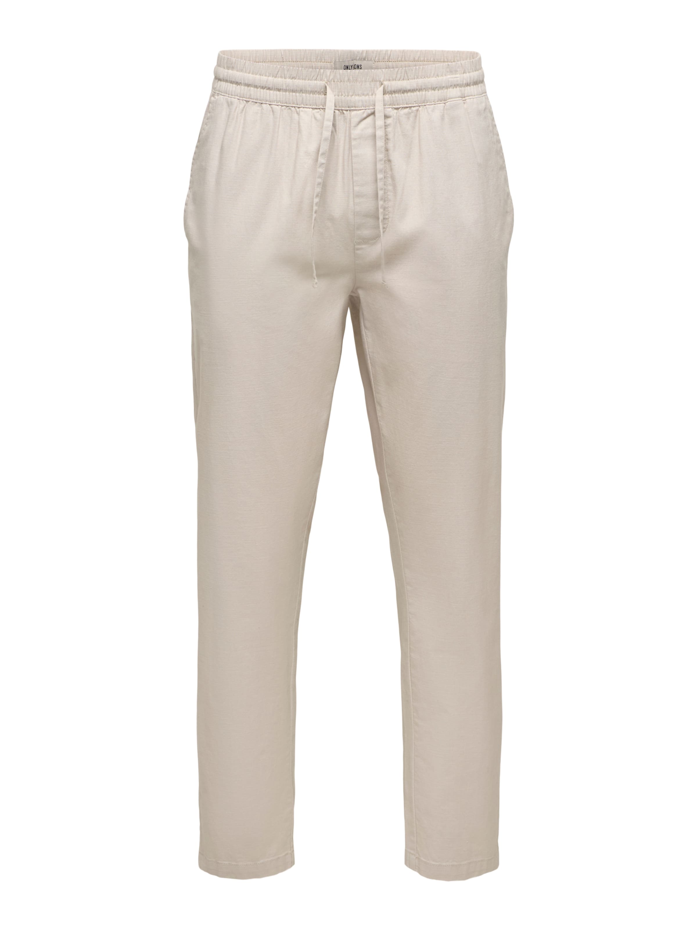 Effilé Pantalon 'ONSREID LINUS' Only & Sons en gris : devant