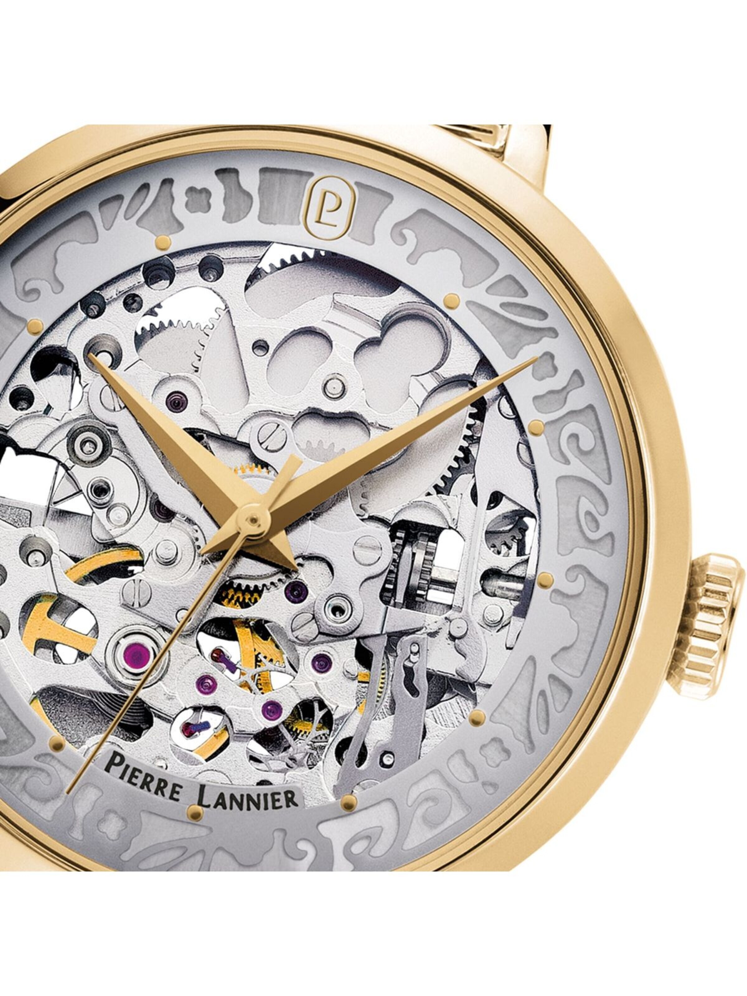 Montre à affichage analogique Pierre Lannier en argent