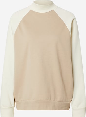 EDITED Sweatshirt 'Birthe' i beige: forside