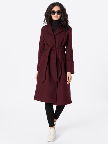 Oasis Between-seasons coat in Red