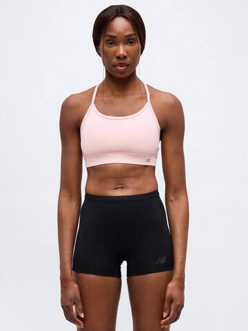 Bustier Soutien-gorge de sport 'Essential' new balance en rose : devant