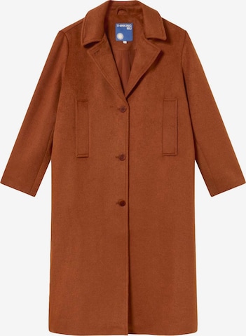 Thinking MU Winter Jacket ' Rita Jacket ' in Brown: front