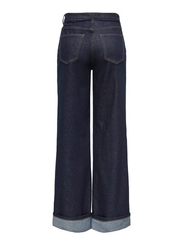 Wide leg Jeans 'ONLHOPE' di ONLY in blu