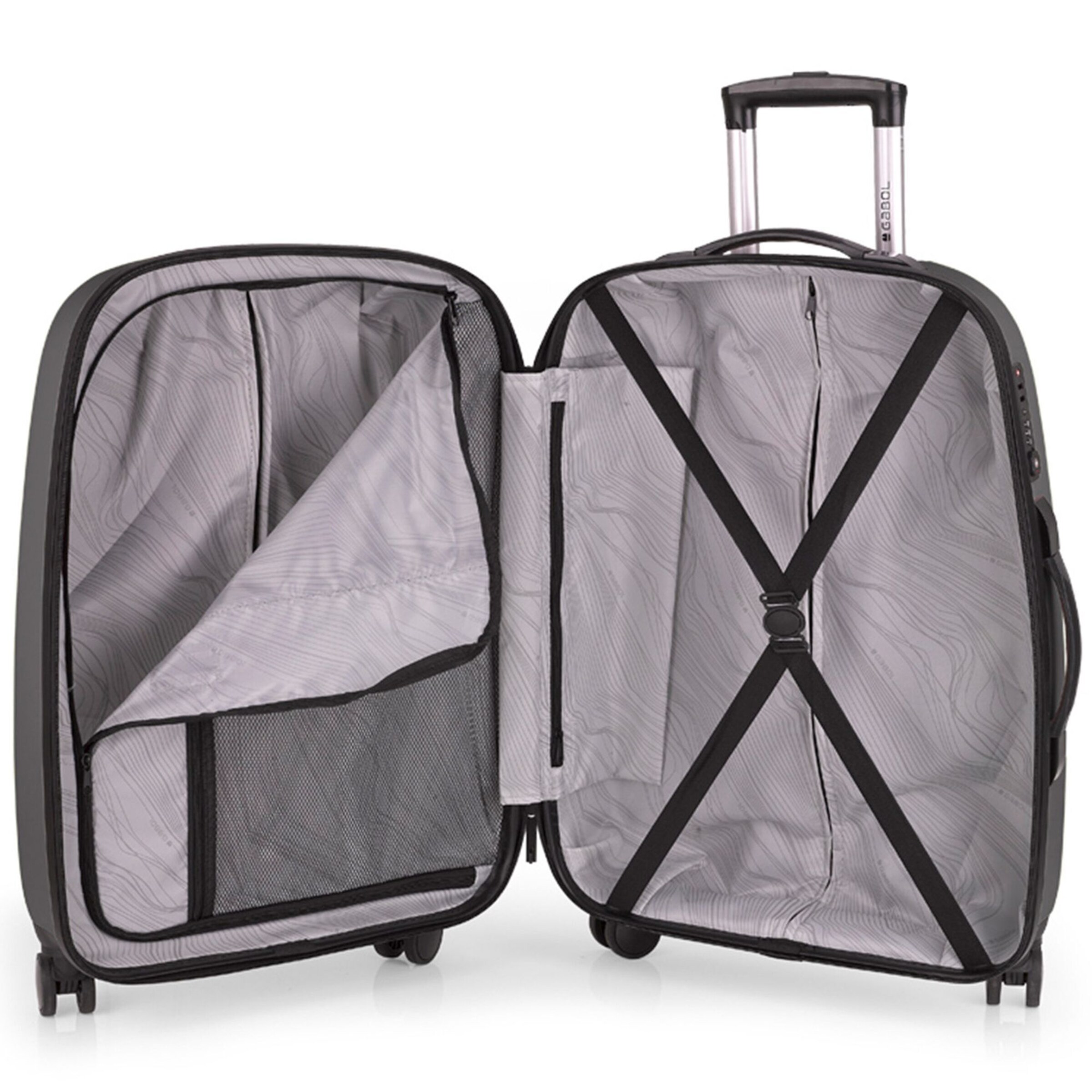 Gabol Suitcase set 'Paradise XP' in Grey