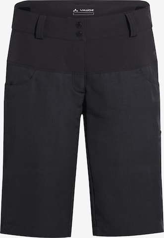 VAUDE Outdoorbroek 'Qimsa' in Zwart: voorkant
