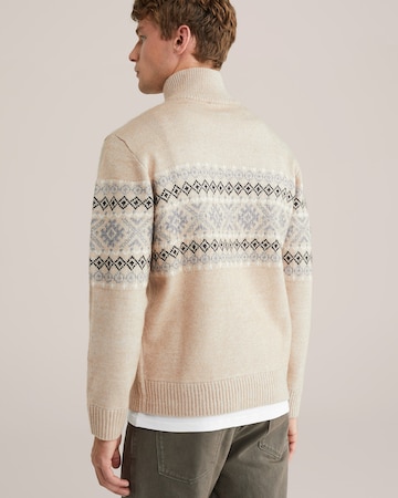WE Fashion Sweater in Beige