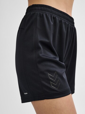 Regular Pantalon de sport Hummel en noir