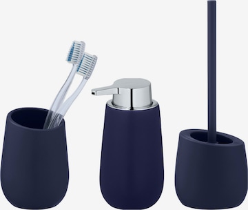 Wenko Bathroom Set 'Badi' in Blue: front