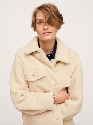 MANGO Jacke 'Cabreta' in Beige