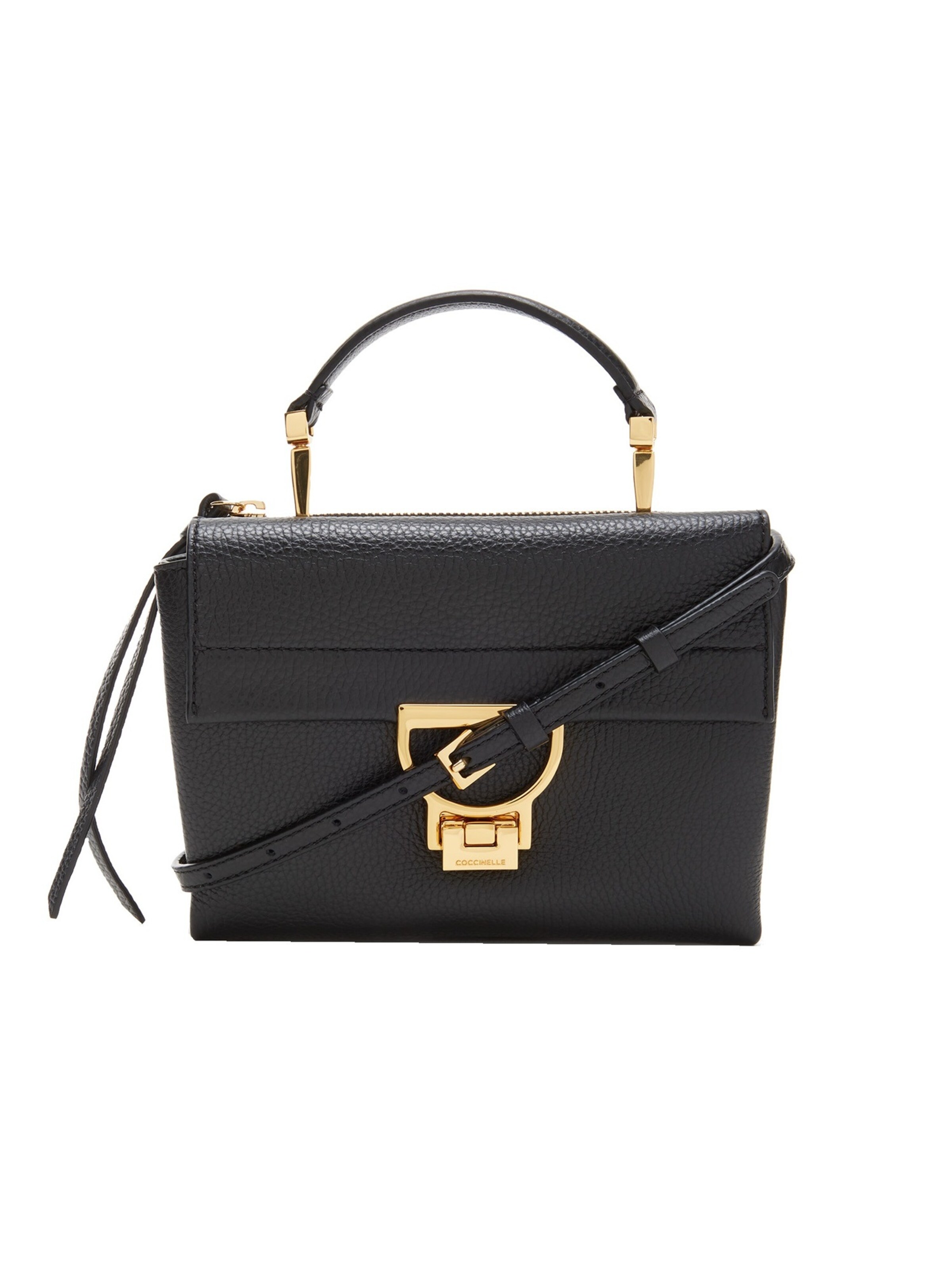 Borsa a spalla 'E1MD555B701' di Coccinelle in nero: frontale