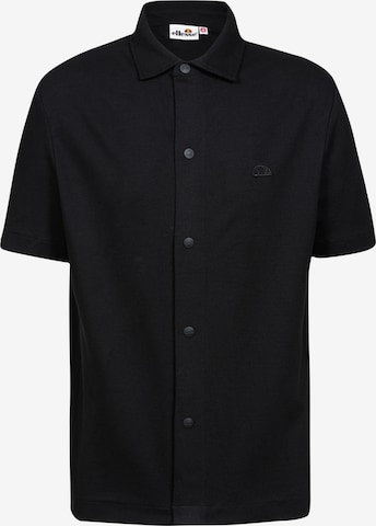 ELLESSE Regular Fit Hemd 'Sartoria' in Schwarz: Vorderseite