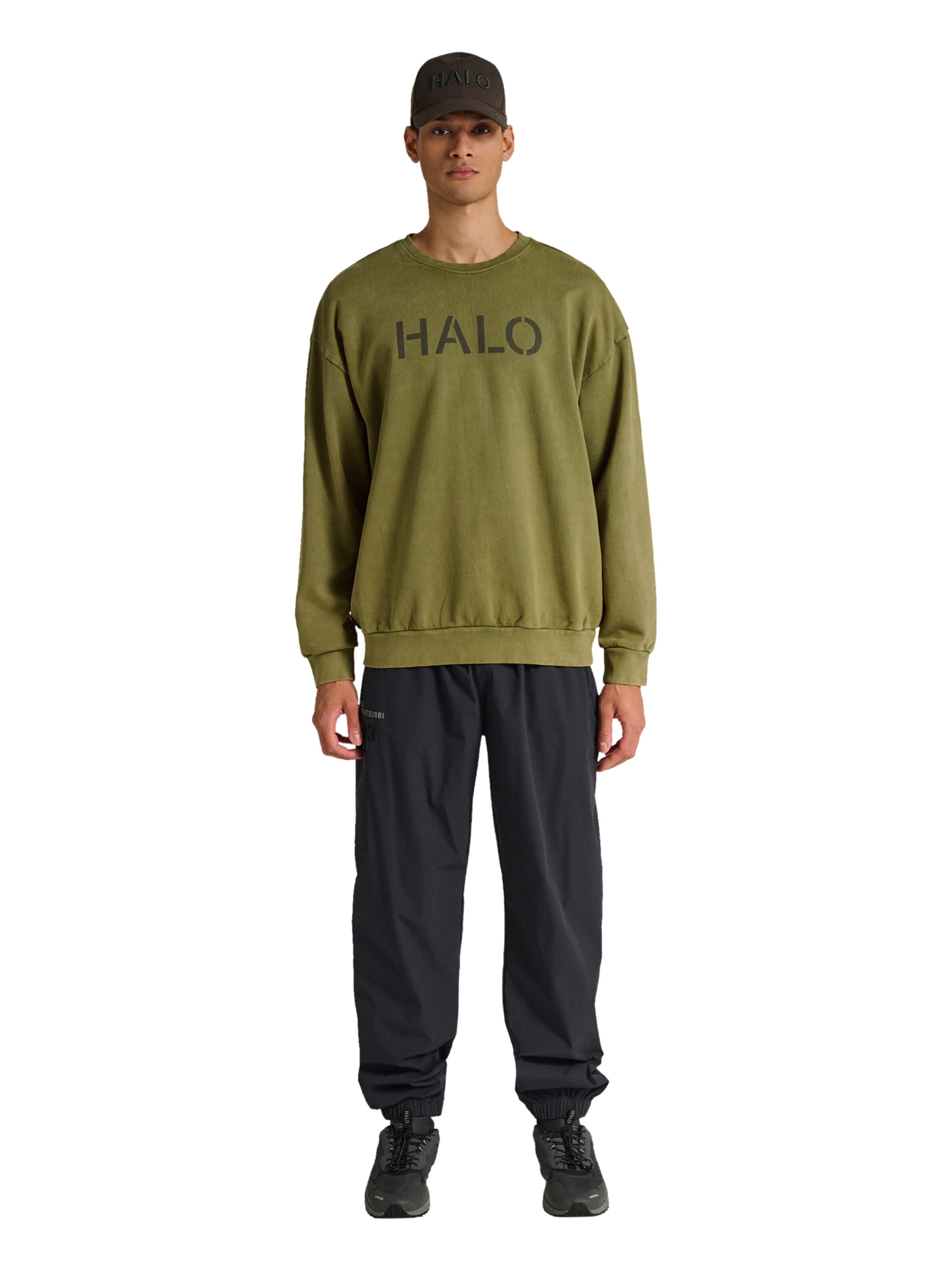 HALO Sportsweatshirt in Groen