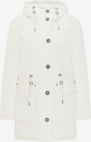 Veste d’hiver usha BLUE LABEL en blanc : devant