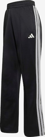 juoda ADIDAS SPORTSWEAR Standartinis Sportinės kelnės: priekis