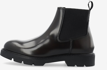 Bianco Chelsea boots in Bruin: voorkant