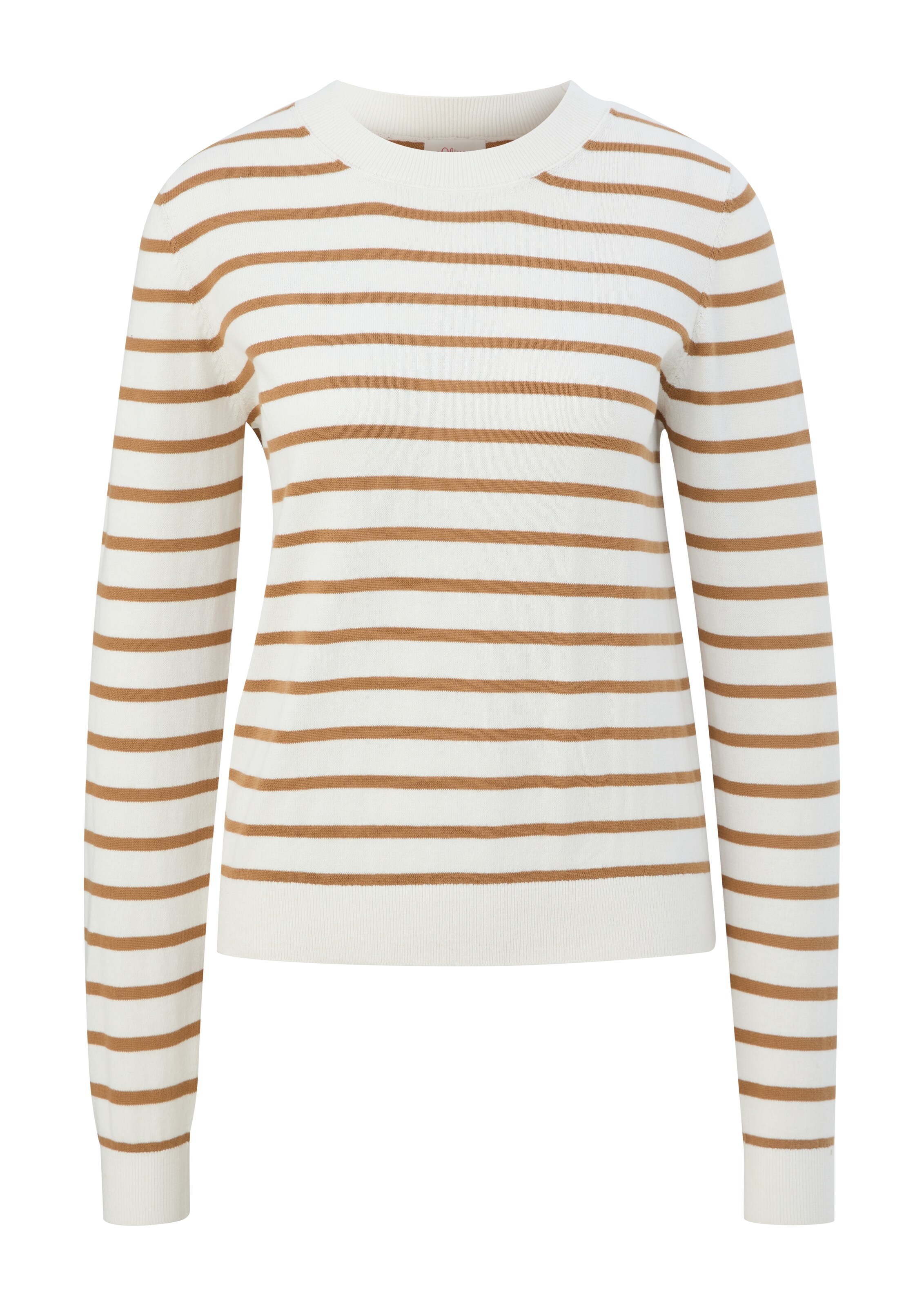 s.Oliver Sweater in Brown: front
