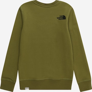 THE NORTH FACE Sport sweatshirt 'DREW PEAK LIGHT' i grön