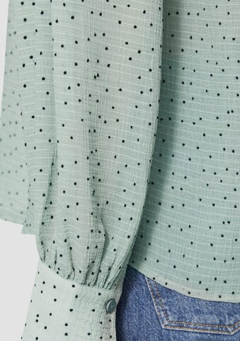 QS Blouse in Groen