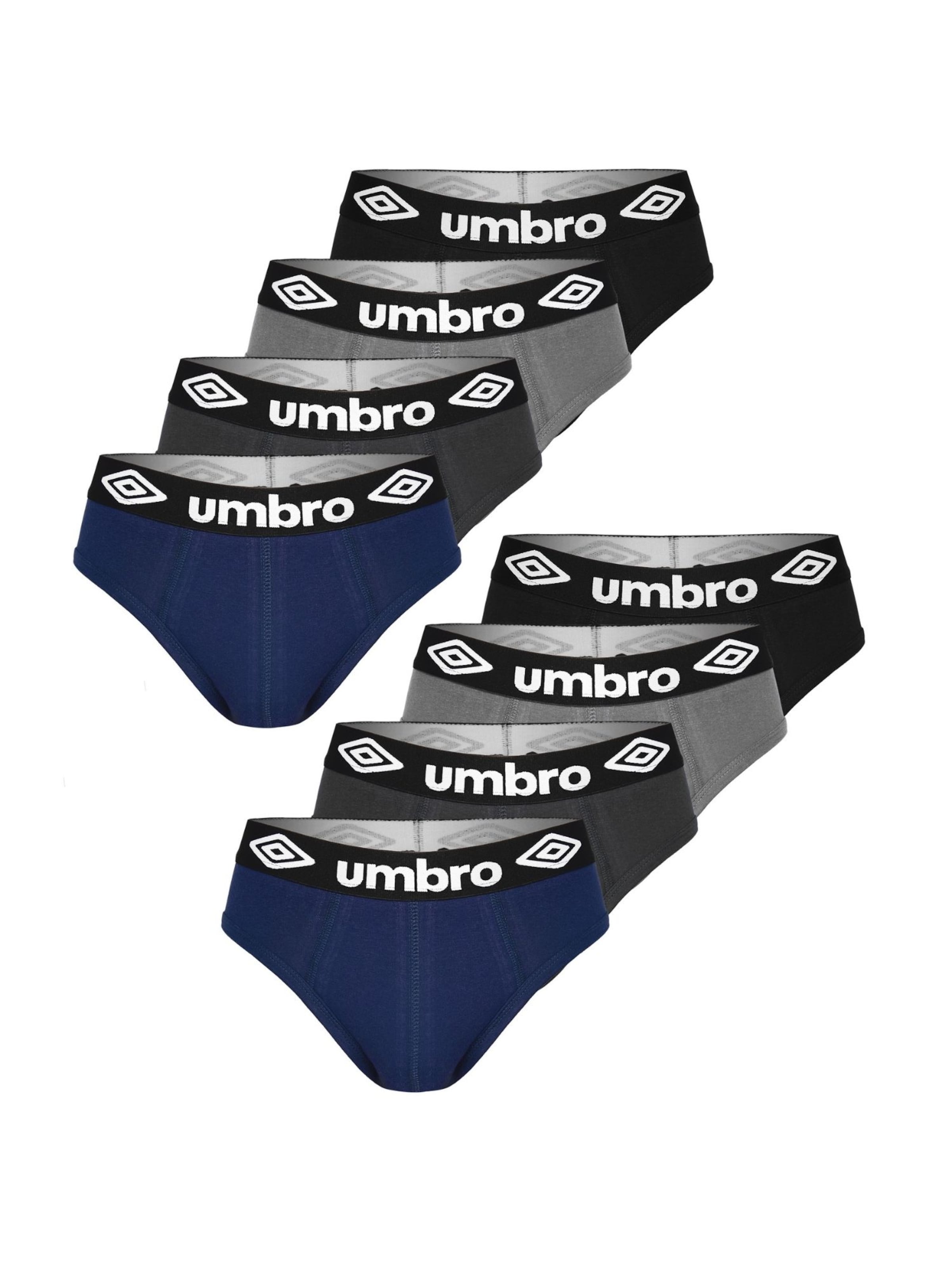 UMBRO Slip in Blauw: voorkant