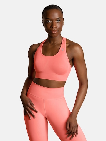 Bustier Soutien-gorge de sport 'Beverly' OCEANSAPART en orange : devant