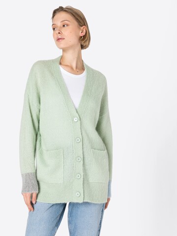 Cardigan UNITED COLORS OF BENETTON en vert : devant