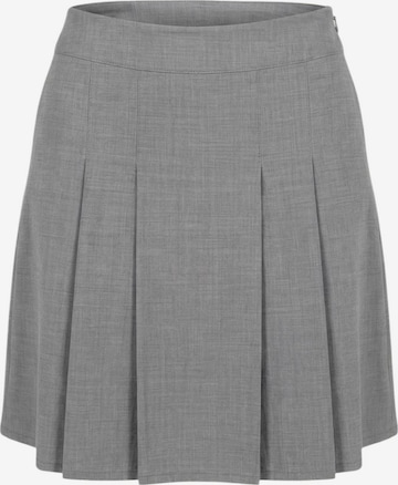 I AM Skirt 'Gonna Pieghe 95231' in Grey: front