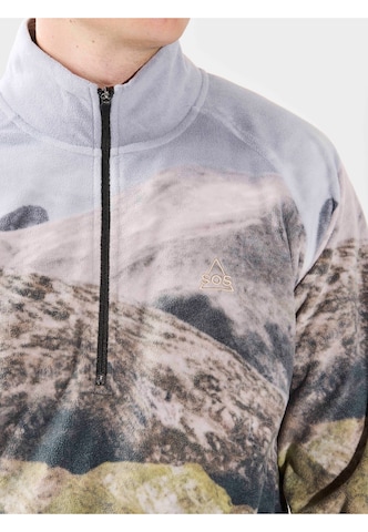 SOS Functioneel shirt 'Exo' in Grijs