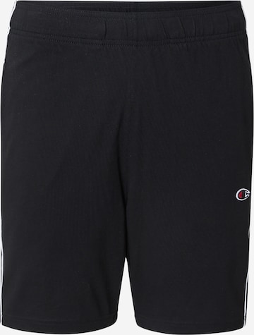 Champion Authentic Athletic Apparel Pants in Black: front