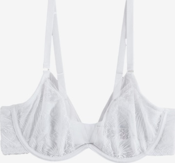 Next T-Shirt Rintaliivi värissä valkoinen: etupuoli