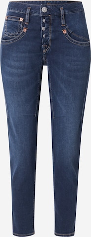 HerrlicherSkinny Traperice 'Shyra' - plava boja: prednji dio