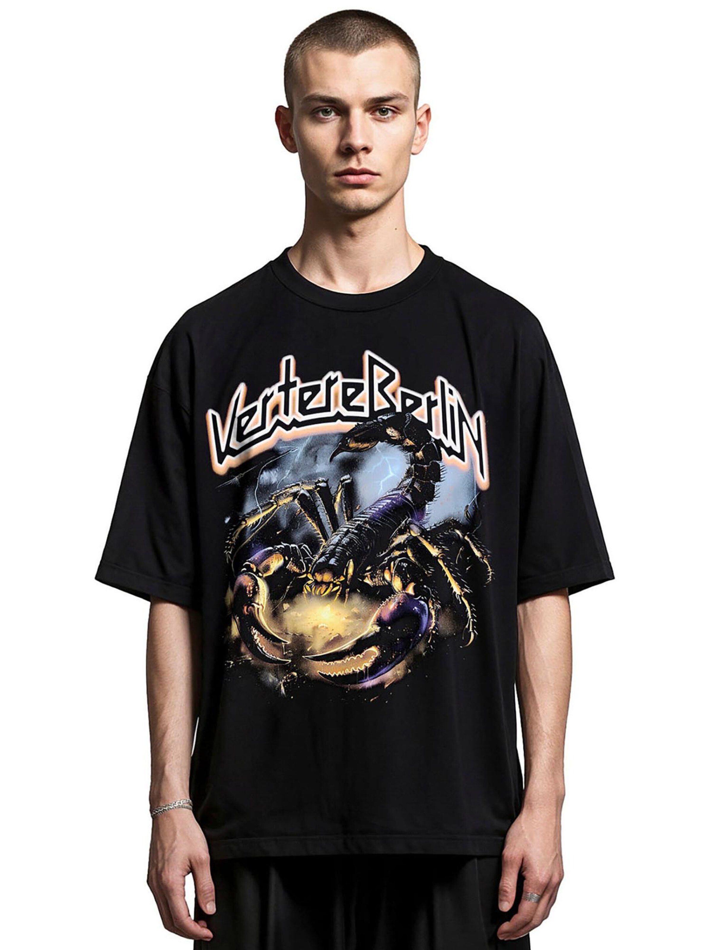 Vertere Berlin Shirt 'Scorpio' in Black