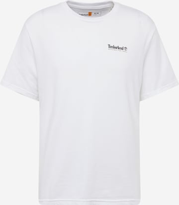 TIMBERLAND - Camiseta en blanco: frente