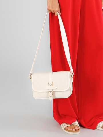 CAFè NOIR Crossbody bag in Grey: front