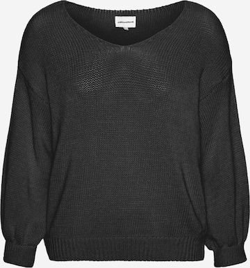 Pull-over oversize 'Milana Cotton' americandreams en noir : devant