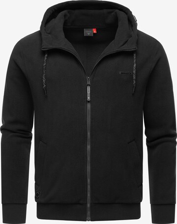 Ragwear Sweatjacke 'Natte' in Schwarz