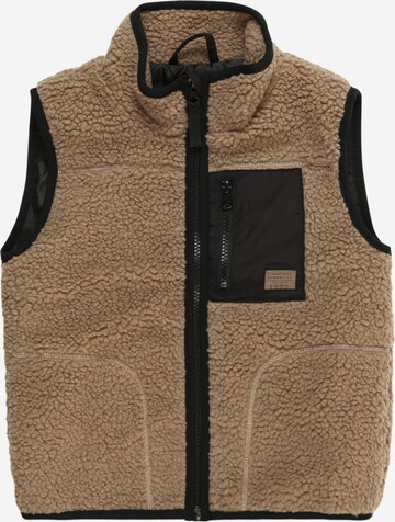 NAME IT Bodywarmer 'MAGOT' in Bruin: voorkant