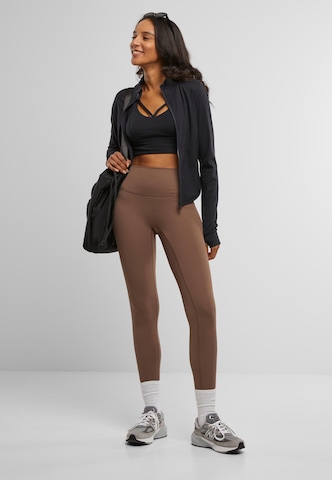 Urban Classics Skinny Leggingsit värissä ruskea