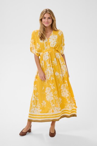 SAINT TROPEZ Kleid 'SZRasheda' in Gelb