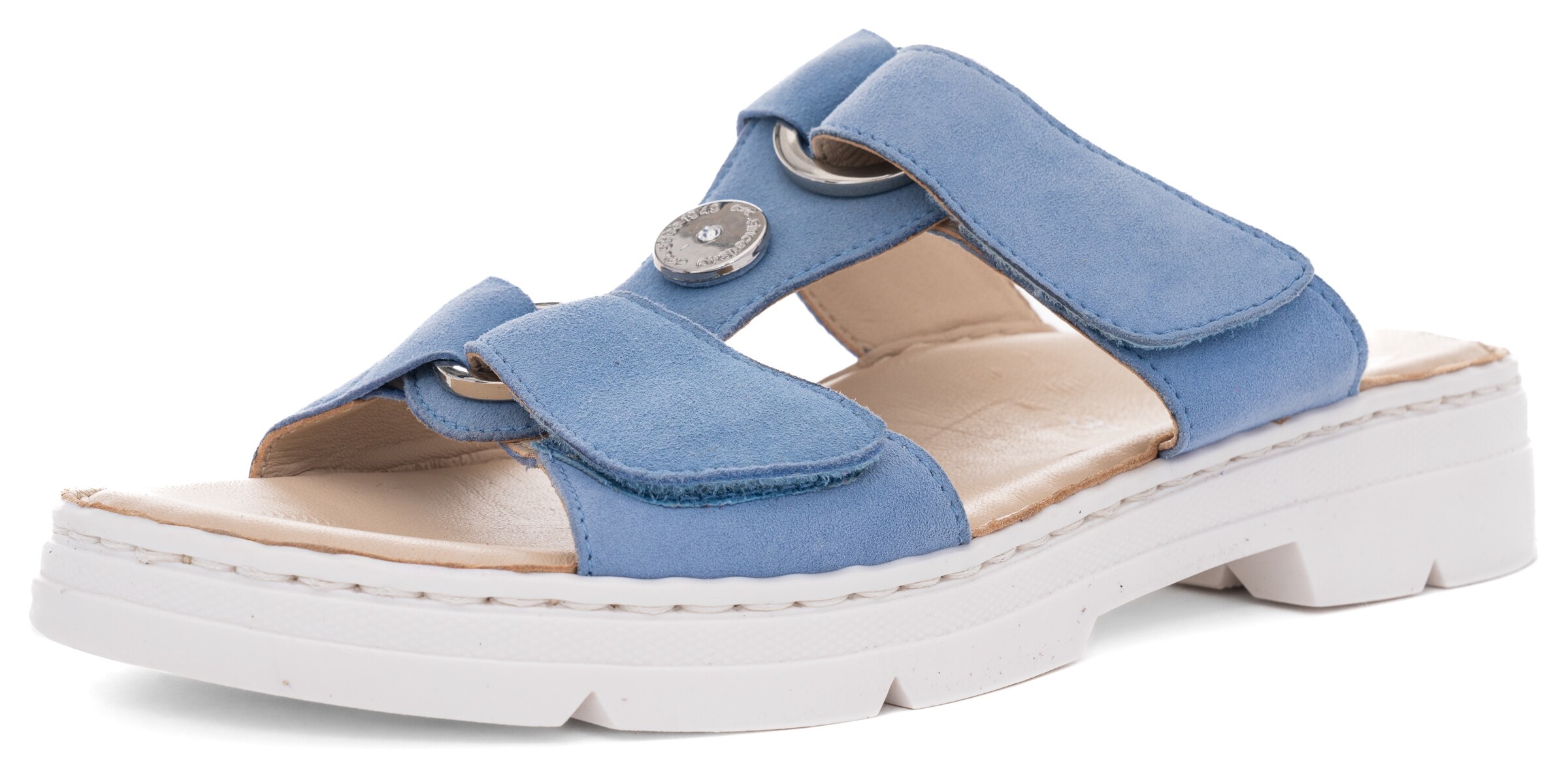 ARA Mules in Blue: front