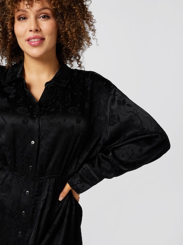 Robe-chemise 'Mona' A LOT LESS en noir