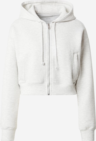 pelēks Abercrombie & Fitch Sportiska jaka: no priekšpuses