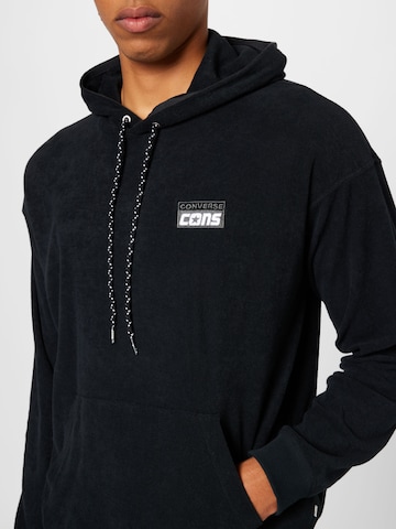 CONVERSE Sweatshirt in Schwarz